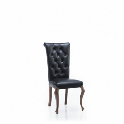 Klassieke stoelen Luxe houten armstoel Houten stoel Designer stoel Eetkamerstoel