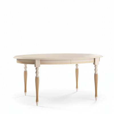 Klassieke eettafel Ovale tafels Eettafel Houten meubels Luxe Nieuw