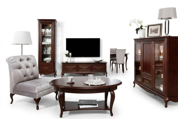 Dressoir tv-kast tv-houten meubels bruin lowboard standaard