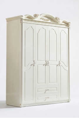 Klassieke kledingkast Kast Wit Kast Slaapkamer Hout Nieuw