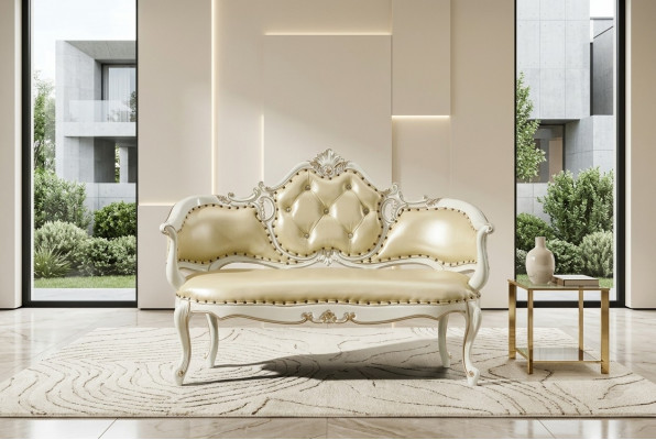 Bank Chesterfield gestoffeerde bank Leren bank Koninklijke bank Bank