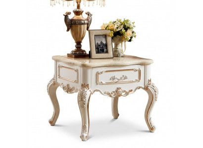 Bijzettafel tafels woonkamer luxe witte tafel meubels salontafel nieuw