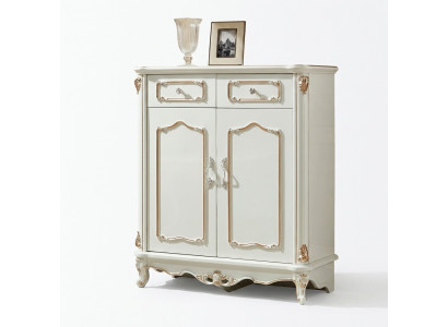 Laden van houten dressoir Witte dressoirs Woonkamer
