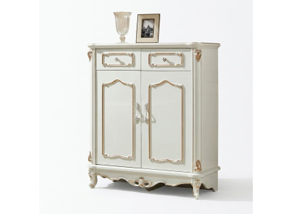 Laden van houten dressoir Witte dressoirs Woonkamer