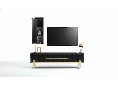 Tv-meubel Luxe dressoir meubelen commode woonkamerkast kasten plank hout