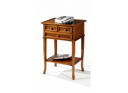 Klassieke telefoonconsole Bruin Bijzettafel Tafels Salontafel Tafelmeubelen