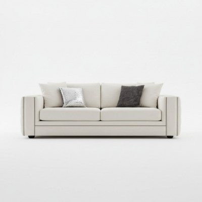 Klassieke Chesterfield driezitsbank meubels Sofa Luxe banken beige 3 zitsbanken