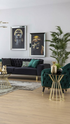 Chesterfield Clubfauteuil Bank Meubels Inrichting Bank Ontspanning Eenpersoons
