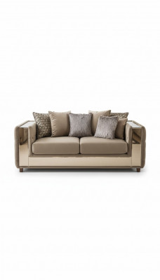 Chesterfield bank 4-zits woonkamer modern design blauwe banken van textiel