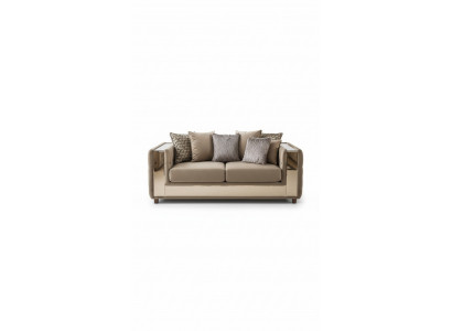 Chesterfield bank 4-zits woonkamer modern design blauwe banken van textiel
