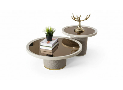 Luxe Moderne salontafel Tafel Ontwerp Tafels Hout Woonkamer Bijzettafel Nieuw