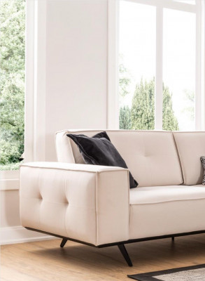 Luxe bankstel 3-zits stof Woonkamer Modern design Banken Bekleding Bankstellen