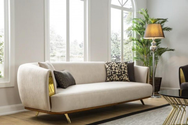 Luxe bankstel Modern set 3+2+1+1 zitsbank bankstel Design bankstellen