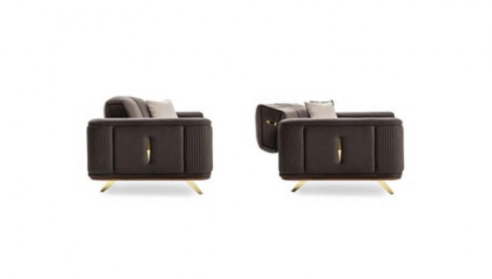 Luxe bankstel bankstel meubelset designerbankstellen sets 4-delig.