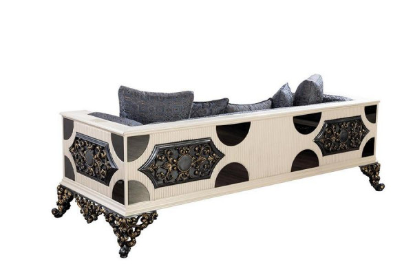 Sofa set 3+1 zits designbanken gestoffeerde bankstellen relax klassieke bank nieuw