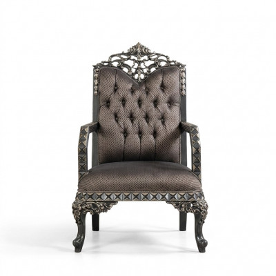 Fauteuil klassiek éénpersoons luxe fauteuil inrichting woonkamer bank 1-zits