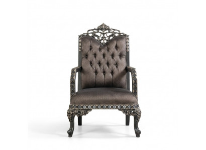 Fauteuil klassiek éénpersoons luxe fauteuil inrichting woonkamer bank 1-zits