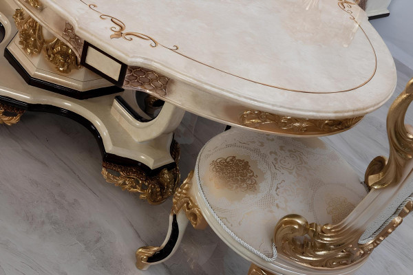 Luxe Design Gestoffeerde Massief Houten Stoel Stoelen Zit Rug Bureau Kantoor Eetkamer