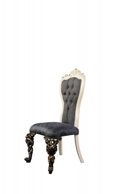 Luxe eetkamerset met 6 stoelen eettafel dressoir eetkamerset 9-delig.