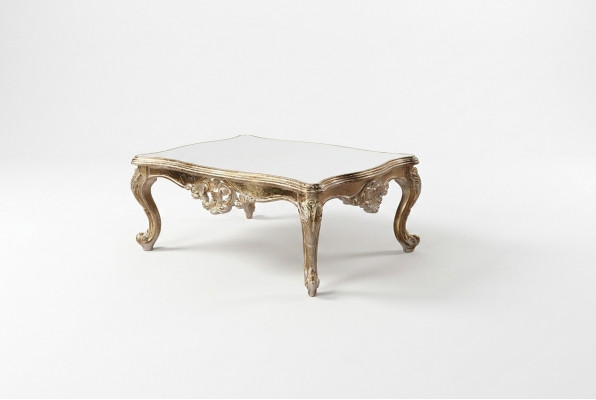 Salontafel Tafel Bank Tafels Klassieke bijzettafel Bijzettafel in goudkleur