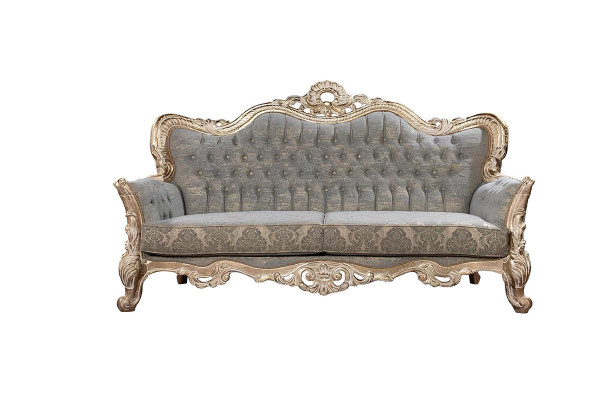 Sofaset Klassieke Luxe Bankstellen Fauteuils Woonkamerset 3+1 Zitplaatsen Chesterfield