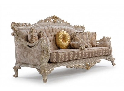 Chesterfield 3-zits designbank Luxe gestoffeerde banken Stof Textiel Nieuw