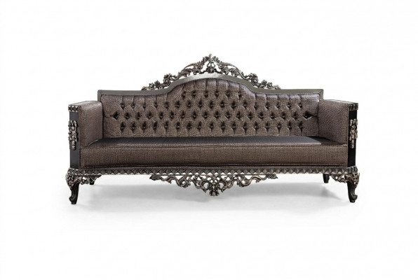 Luxe driezits designbank 3-zits gestoffeerde banken Chesterfield banken