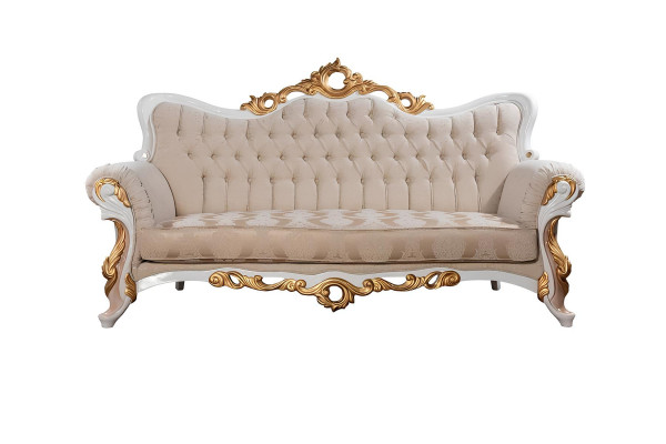Sofagroep 3311 Zit Set Design Bank Bekleding Banken Klassieker Salontafel