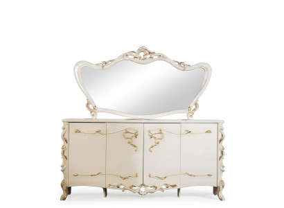 Dressoir Spiegel Set Eetkamer Barok Commodes Houten Commode Houten Kast Nieuw