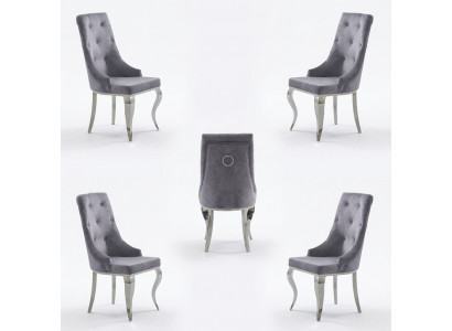 Stel stoelen 4x, eetkamergroep, nieuw ontwerp, armstoel, stoel