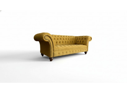 Luxe Chesterfield bankstel 2x 2 zits bankstel Textiel Moderne bankstellen Nieuwe set