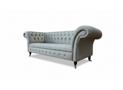 Designer Bankstel 3-zits Chesterfield Bank Gestoffeerde Banken Meubels