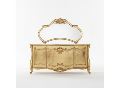 Dressoir Spiegel Luxe Commode Set Meubels Ladenkasten Dressoir Goud