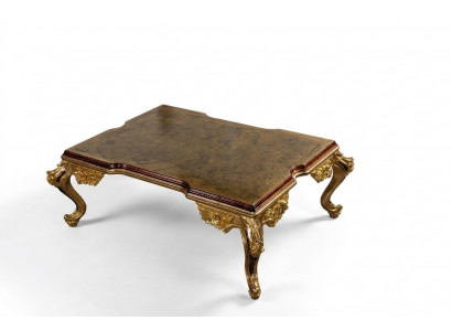 Barok salontafel hout tafels meubels inrichting woonkamer klassiek