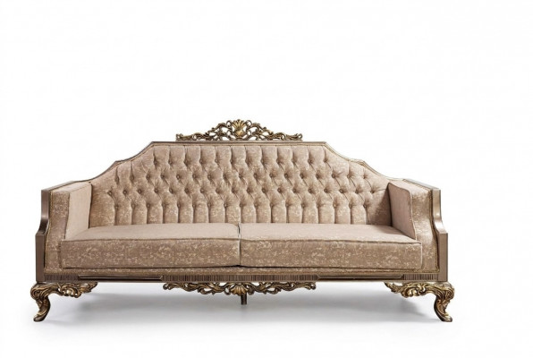 Klassieke bank Luxe bank Stoffering Meubels Bankstellen Inrichting Barok