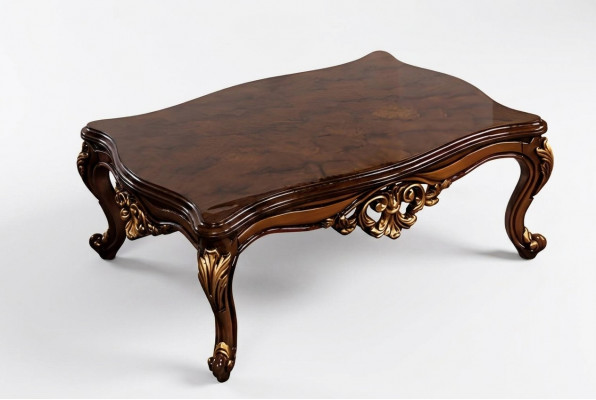 Houten tafel Bijzettafel Meubels Luxe Salontafel Bruine salontafels Woonkamer