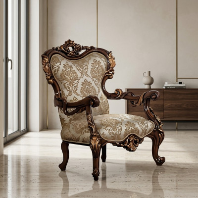 Barok fauteuil bank bank meubels inrichting banken banken stoel fluweel