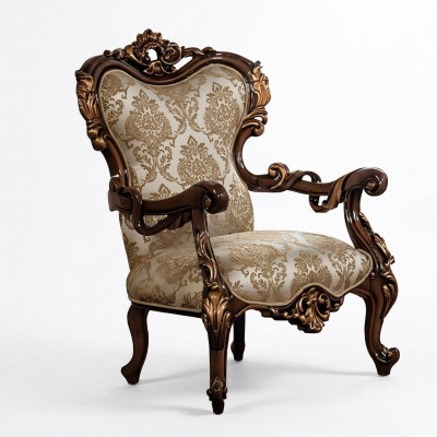 Barok fauteuil bank bank meubels inrichting banken banken stoel fluweel