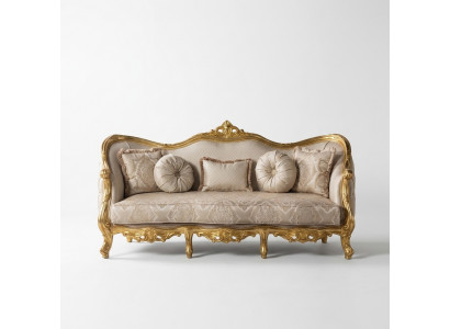 Luxe bank Klassieke driezitsbank Bank Meubels Inrichting Stoffen bank