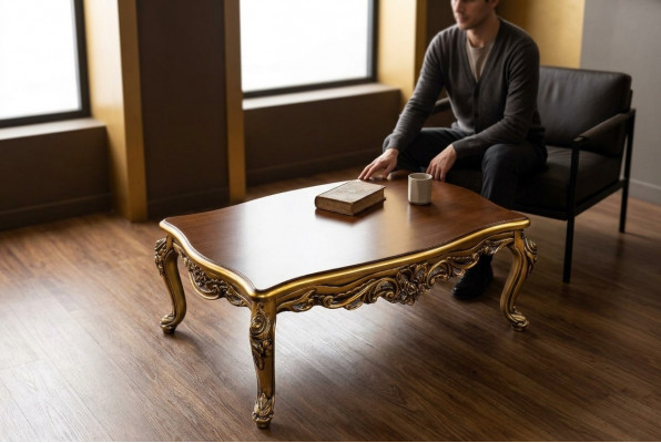 Luxemeubilair Inrichting salontafel Tafel Klassieke salontafels 118x75cm