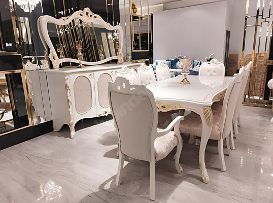 Luxe meubels woonkamer dressoir met spiegel ontwerp console dressoir hout.
