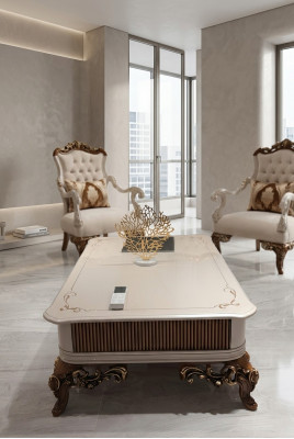 Woonkamer salontafel Luxe tafel 120x72 tafels Houten tafels Meubels Inrichting