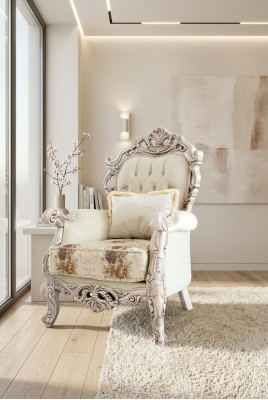 Chesterfield Barok Fauteuil Bank Bank Meubels Inrichting Banken Bankstellen Stoel