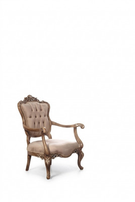 Luxe Bank Bekleding Meubels Inrichting Fauteuil Klassieke Troon