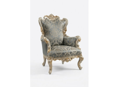 Klassieke troonstoelmeubels barok fauteuil Chesterfield fluwelen stoel