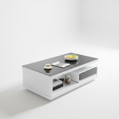 Luxe salontafel bijzettafel glazen tafel Moderne meubels design