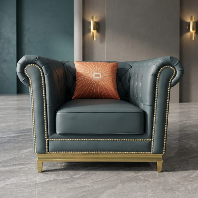 Fauteuil Hotelmeubilair Halinrichting Zitplaats Wachtkamer Advocatenpraktijk Receptie