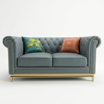 Chesterfield tweezitsbank design meubels inrichting klassieke banken.   Chesterfield tweezitsbank design meubels inrichting klassieke banken.
