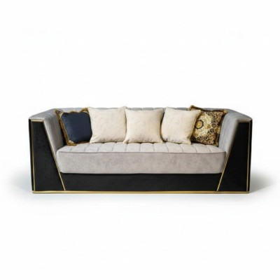 Medusa Bank Bank Driepersoons Bank Bekleding Meubels Woonkamer Stof