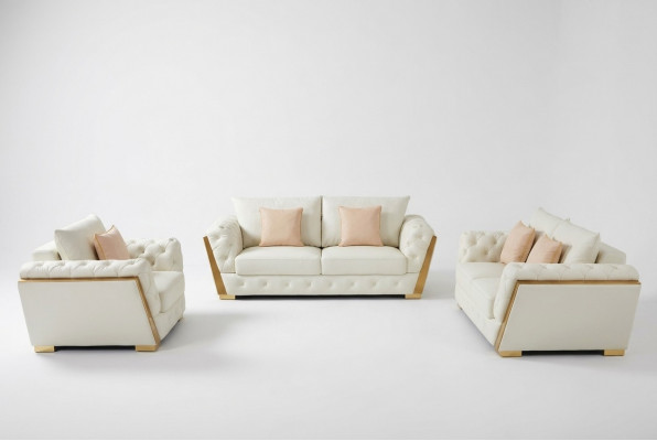 Bankstel Bankstel Meubel 3-dlg. Set Bankstel Inrichting Sofa's